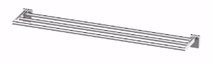 Bild von Bodenschatz - Badetuchstange LINDO 85 cm, 3 bewegliche Stangen , Art.Nr. :  BA56VC105