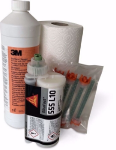 Bild von Bodenschatz - Working Kit ADESIO mit Klebstoffkartusche 250 ml , Art.Nr. :  BA40XX622