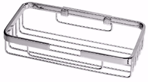 Bild von Bodenschatz - Drahtseifenhalter BODENSCHATZ 21 x 8 x 11 cm, rechteckig , Art.Nr. :  BA40VC338
