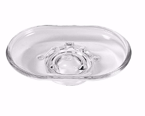 Bild von Bodenschatz - Seifenschale FLORA/ALEXIA/DUO/ MIRA, Klarglas , Art.Nr. :  BA16XX805