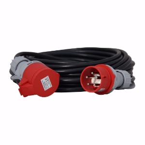 Bild von Coldtec Verlängerungskabel PVC Kabel 5x4mm2, 32A, 20 Meter, Art.Nr. : 013300