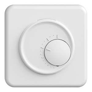 Picture of Feller STANDARDdue Thermostat weiss, Art.Nr. :4250.QMI.61