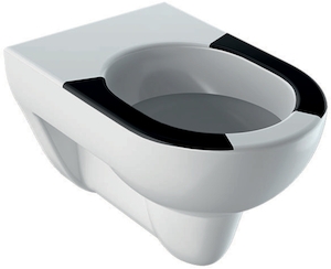 Bild von Geberit Renova Wand-WC Tiefspüler für ohne WC-Sitz weiss, 35x34x54cm, Art.Nr. : 203045000