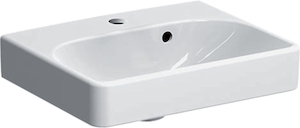 Bild von Geberit Smyle Square Handwaschbecken mit Hahnloch, Überlauf weiss, 75x70cm, Art.Nr. : 500.222.01.1