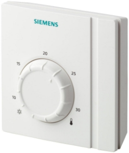 Bild von Siemens Elektromechanischer Raumthermostat, Grundmodell, Art.Nr.: RAA21