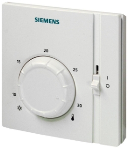 Picture of Siemens Elektromechanischer Raumthermostat mit Ein/Aus-Schalter, Art.Nr.: RAA31