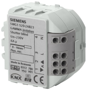 Bild von Siemens Jalousieaktor RS, 1 x AC 230 V, 6 A, Art.Nr.: 5WG1520-2AB23
