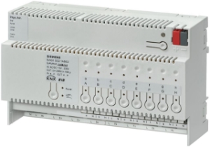 Picture of Siemens Kombi-Schaltaktor, 8 x AC 230 V, 16 A, 8 x Binäreingang, Art.Nr.: 5WG1502-1AB02