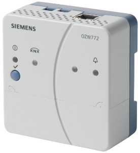 Bild von Siemens Web-Server für 4 Synco Geräte, Art.Nr.: OZW772.04