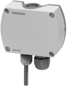 Bild von Siemens Aussen-/Raumtemperaturfühler DC 0...10 V, Art.Nr.: QAC3161