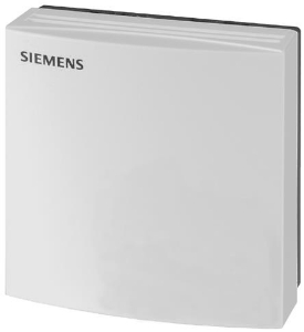 Bild von Siemens Raumhygrostat, Sollwerteinstellbereich 30...90 % r.F., Sollwerteinsteller verdeckt, Art.Nr.: QFA1000