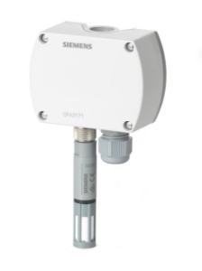 Picture of Siemens Raumfühler für Feuchte (DC 0...10 V) und Temperatur (DC 0...10 V) für erhöhte Anforderungen, Art.Nr.: QFA3160