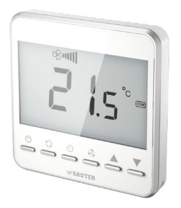Bild von Sauter - Fancoil Thermostat, 2-Rohr , stetig m. Rückm., 3-Rel., Art.Nr. : NRFC413MF111