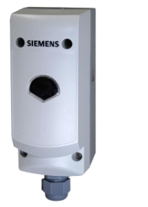 Bild von Siemens Frostschutztemperaturwächter, -10…50 °C, Kapillare 1600 mm, Anlege-Spannband, Art.Nr.: RAK-TW.5010S-H