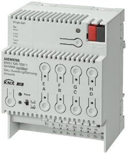 Picture of Siemens Schalt-/Dimmaktor, 8 x DALI, 8 EVG pro Ausgang, Art.Nr.: 5WG1525-1EB01