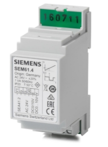Bild von Siemens Signalwandler DC 0…10 V oder DC 0 / 10 V in AC 0 / 24 V, Art.Nr.: SEM61.4