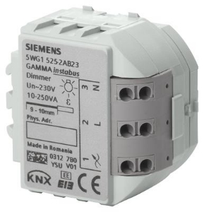 Bild von Siemens Universaldimmer, 1 x AC 230 V, 10...250 VA (R,L,C-Last), Art.Nr.: 5WG1525-2AB23