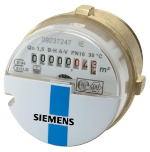 Bild von Siemens Mechanischer Kaltwasser-Messkapselwasserzähler Q3 = 2,5 m3/h, Art.Nr.: WMK10.D