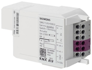 Bild von Siemens Schalt-/Dimmaktor RL5256,2xAC230V,1-10V , Art.Nr. : 5WG1526-4DB23