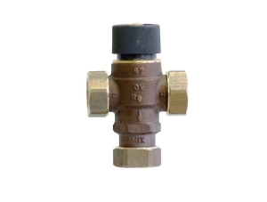 Bild von Oventrop - Thermostatischer Brauchwassermischer "Brawa-Mix" DN 20, PN 10, Rg, mit ÜM, mit Verbrühschutz, 35-50C, Art.Nr. : 1300351