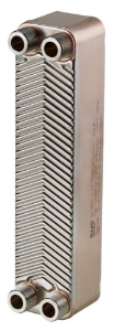 Bild von Oventrop - Wärmeübertrager "Regudis W-HTU" Leistungsbereich 1 12 l/min. - 24 Platten, kupfergelötet, Art.Nr. : 1341280