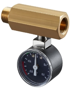 Bild von Oventrop - Unterdruckmanometer mit Anschlussstück, R  x Rp, Art.Nr. : 2120285