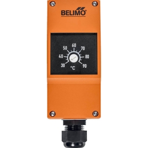 Bild von Belimo Temperaturwächter TW, Schalter, 30...90°C, Kapillare 1 m, Automatische Rückstellung, Art.Nr. 01HT-101CA