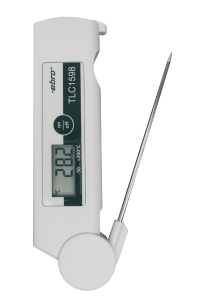 Picture of Ebro Electronic TLC 1598 Präzisions-Thermometer mit einklappbarem Einstechfühler, -50°C/+200°C, Art.Nr. : 1340-1620