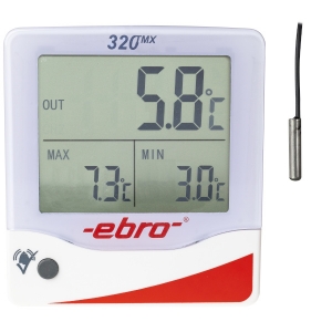 Bild von Ebro Electronic TMX-320 Kühlschrankthermometer mit grosser dreiteiliger Anzeige, Art.Nr. : 1340-2551