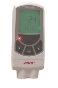 Bild von Ebro Electronic GFX 460-B Regel-Thermometer, Pt100, Lemo-Anschluss, exkl. Temperaturfühler, exkl. Netzteil, Art.Nr. : 1340-5464