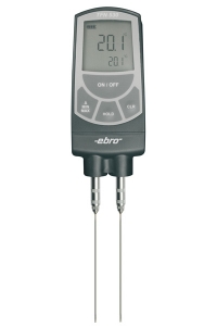 Picture of Ebro Electronic TFN 530 2-Kanal-Thermometer für Thermoelemente, -200°C/+1200°C, Lemo, exkl. Temperatursonden, Art.Nr. : 1340-5530