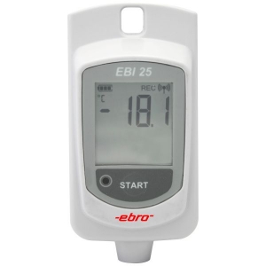 Picture of Ebro Electronic EBI 25-T Funk-Temp.-Datenlogger, Sensor intern, -30°C/60°C, Art.Nr. : 1340-6200
