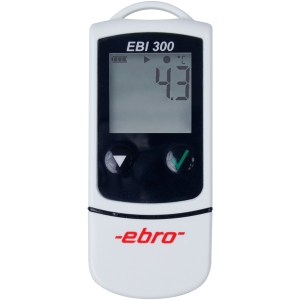 Picture of Ebro Electronic EBI 300 PDF-USB-Temp.-Datenlogger, Sensor intern, -30°C/+70°C, Art.Nr. : 1340-6330