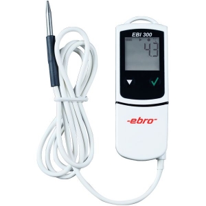 Bild von Ebro Electronic EBI 300-TE PDF-USB-Temp.-Datenlogger mit Fühler an Kabel, -30°C/+70°C, Art.Nr. : 1340-6335