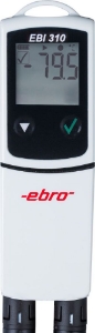 Bild von Ebro Electronic EBI 310-TX PDF-USB-Temp.-Datenlogger mit Aufsatz für TPX 310-P-Temp.-Fühler, Art.Nr. : 1340-6339