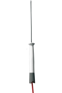Bild von Ebro Electronic TPX 410 Einstichfühler NL 120/3mm an Handgriff an 60cm Silikonkabel, Lemo, Art.Nr. : 1341-5416