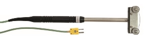 Picture of Ebro Electronic TPN 801 NiCr-Ni Bahnfühler mit Rollen, 1m Silikonkabel, SMP, Art.Nr. : 1343-0639