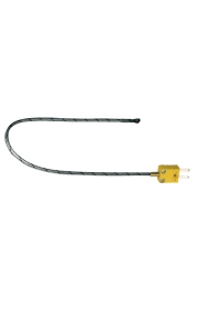 Bild von Ebro Electronic TPN 601 NiCr-Ni Flexibler Thermodrahtfühler, bis 400°C, Aussenquerschnitt 1.4x2.0mm, 1m, SMP, Art.Nr. : 1343-0646