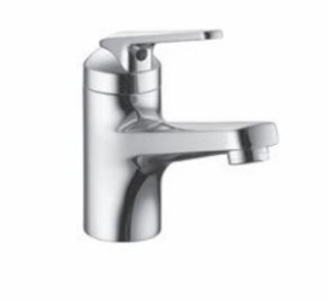 Bild von KWC DOMO Waschtisch fest A150, chromeline, mit Ablaufventil, flex-PEX 3/8", Art.Nr. : 12.061.042.000FL