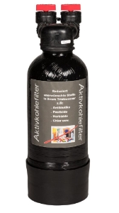 Bild von SoftWater Aktivkohlefilter CA9, Flaschengrösse: 18 x43 cm, Aktivkohle: 8.8 Liter, Anschluss: 1", Art.Nr. : 5050