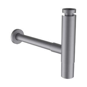 Bild von Laufen Armaturen - Siphon, 180 x 325/360 mm, PVD inox look , Art.Nr. : H3749800900001