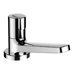 Bild von Laufen Armaturen - Kaltwasser-Batterie, Ausladung 110 mm, Festauslauf, ohne Ablaufventil , Art.Nr. : HF500915100000