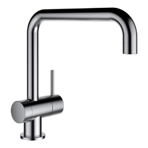 Bild von Laufen Armaturen - Spültischmischer, Ausladung 225 mm, Schwenkauslauf, Edelstahl , Art.Nr. : HF502131441000