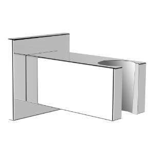 Bild von Laufen Armaturen - Anschlussbogen mit festem Halter, Ausladung 69 mm, mit Rückflussverhinderer , Art.Nr. : HF901169100000