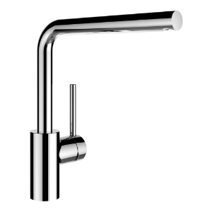 Bild von Laufen Armaturen - Spültischmischer, Eco+, Ausladung 225 mm, Schwenkauslauf , Art.Nr. : HF905430100000