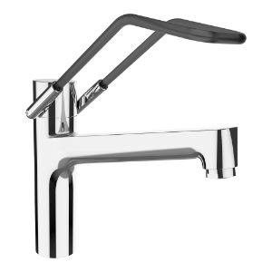 Bild von Laufen Armaturen - Spültischmischer, Ausladung 225 mm, Schwenkauslauf , Art.Nr. : HF941030100094