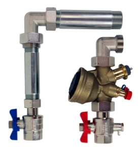 Bild von IMI Hydronic Engineering TA-Compact-P Set DN 20 vertikal, Art.Nr.: 326040-10500