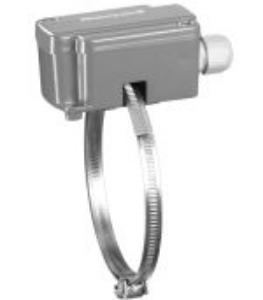 Picture of Honeywell —  Wassertemperaturfühler, PT1000, IP 65, als Anlegefühler mit Spannband, Art.Nr. : SF00-B65