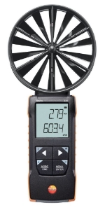 Picture of testo 417 - Digitales 100 mm-Flügelrad-Anemometer mit App-Anbindung, Art.Nr. : 0563 0417