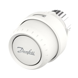 Picture of Danfoss Aveo Thermostatkopf, Gas, Fühler, Typ: Eingebauter Fühler, 7 - 28 °C, RA, Art.Nr. : 015G4040